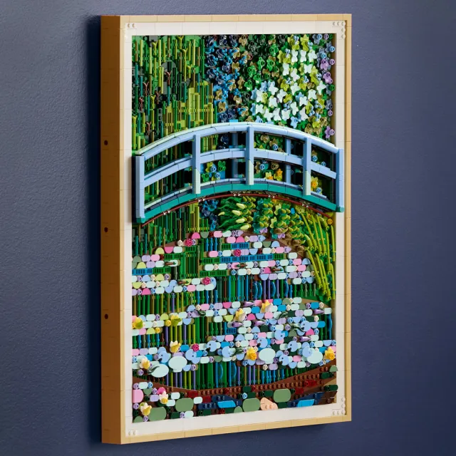 【LEGO 樂高】Art 31220 克勞德．莫內－〈睡蓮池上的拱橋〉(壁畫 居家擺設 禮物 玩具)