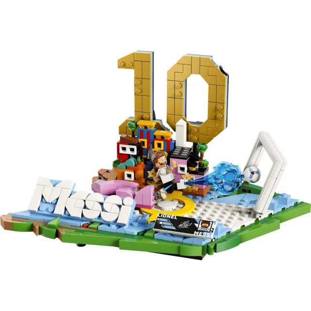 【LEGO 樂高】Editions 43011 Lionel Messi－足壇焦點(梅西 世足 2026世界盃 禮物 玩具)