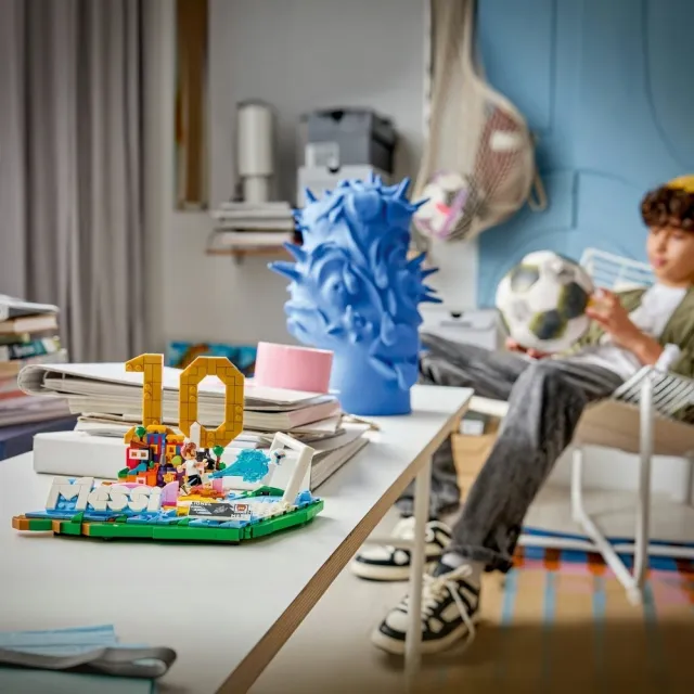 【LEGO 樂高】Editions 43011 Lionel Messi－足壇焦點(梅西 世足 2026世界盃 禮物 玩具)