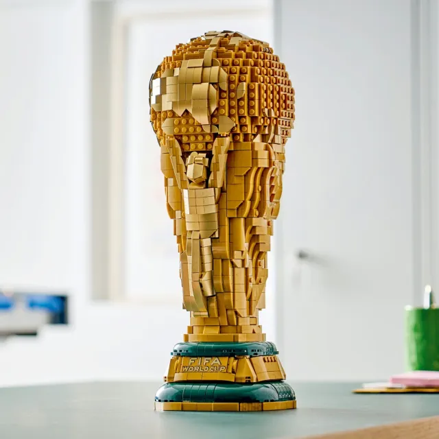 【LEGO 樂高】Editions 43020 FIFA世界盃官方獎盃(世足 2026世界盃 大力神盃 禮物 居家擺設)