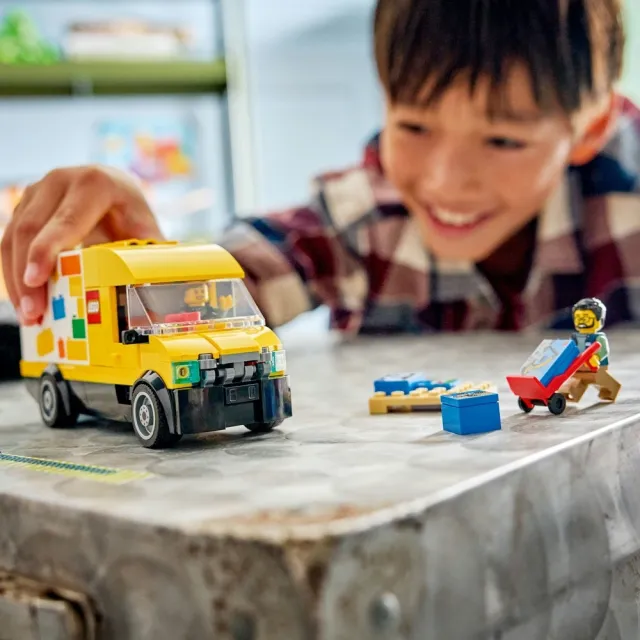 【LEGO 樂高】城市系列 60500 樂高貨車(玩具車 創意力遊戲 積木 兒童玩具)