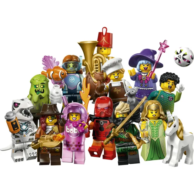 【LEGO 樂高】Minifigures 71052 第 29 代(隨機驚喜盒 角色人偶 禮物 玩具)