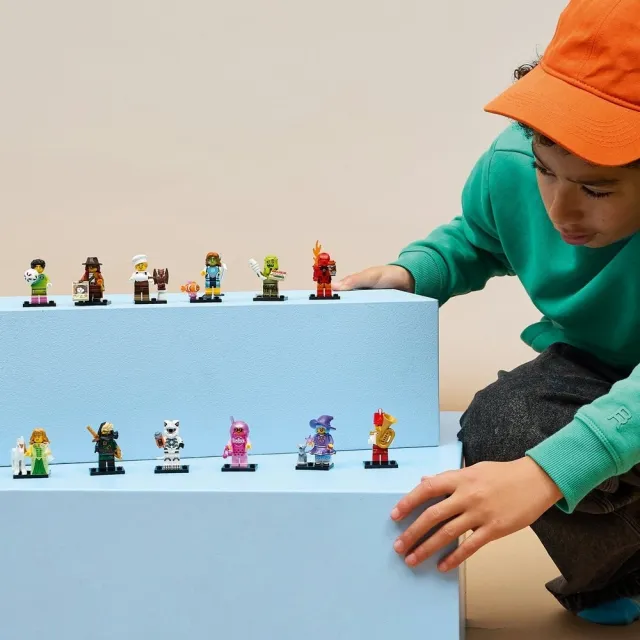【LEGO 樂高】Minifigures 71052 第 29 代(隨機驚喜盒 角色人偶 禮物 玩具)