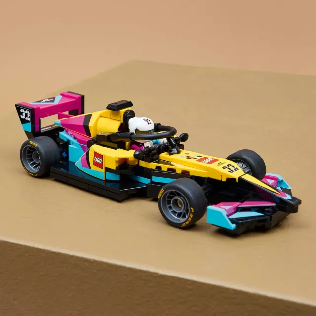 【LEGO 樂高】極速賽車系列 77258 F1 ACADEMY LEGO 賽車(Formula 1 模型車 玩具 積木)