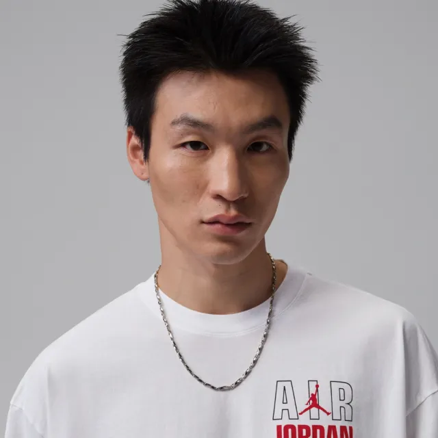 【NIKE 耐吉】AS M J FLT REIS LGND SS CREW 男 短袖上衣 T恤 喬丹 白(IF3117100)