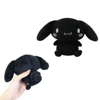 【小禮堂】Sanrio 三麗鷗 絨毛玩偶娃娃 黑白風格款 Kitty 美樂蒂 布丁狗 花小兔