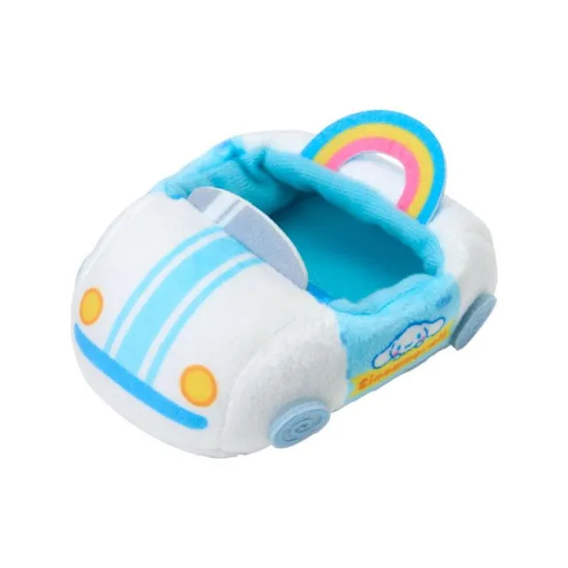 【小禮堂】Sanrio 三麗鷗 大耳狗 迷你絨毛玩偶車 小小賽車手