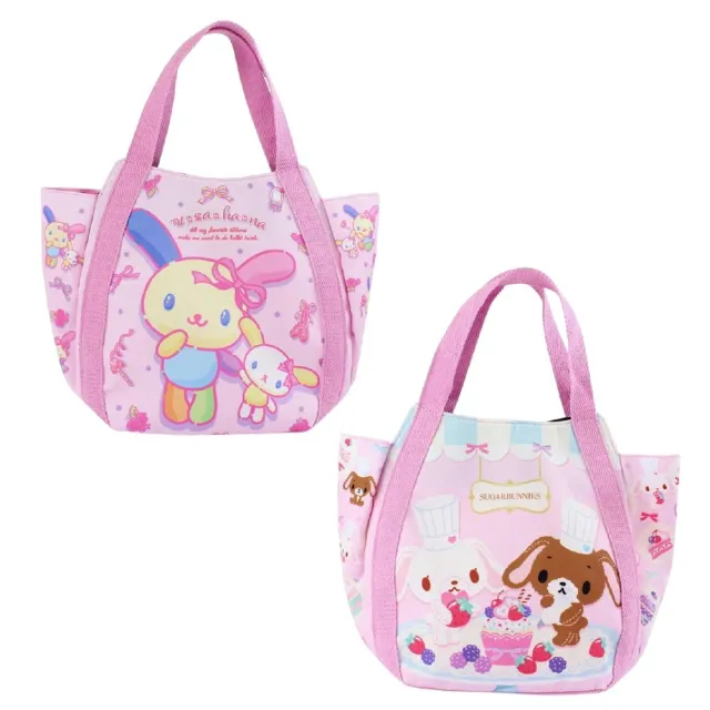 【小禮堂】雙11 Sanrio 三麗鷗 手提午餐袋 小 Kitty 花小兔 美樂蒂 大耳狗
