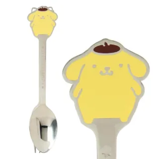 【小禮堂】Sanrio 三麗鷗 不鏽鋼造型湯匙 角色款 Kitty 美樂蒂 布丁狗 酷洛米