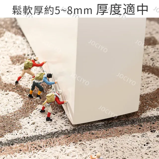 【JOCIYO 聚時柚】現代簡約 絲圈刮泥地墊80*50cm玄關落塵防滑 進門腳踏墊 可剪裁地毯