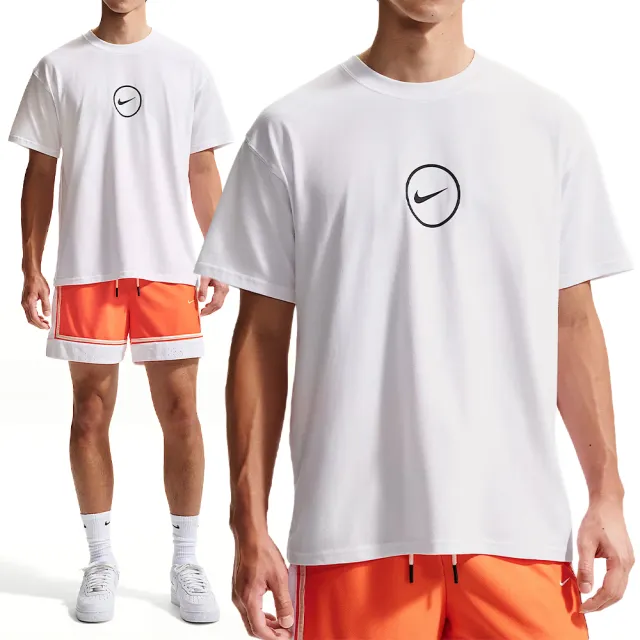 【NIKE 耐吉】As M Nk Tee M90 Oc Loose 男款 白色 寬鬆 落肩 T恤 短袖 II0659-100