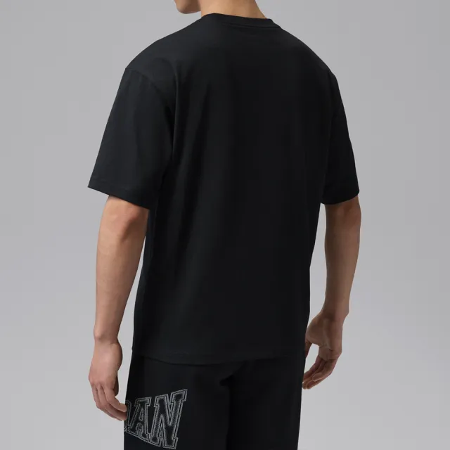 【NIKE 耐吉】AS M J BRND BR SNKR PCH SS CRW 男款 黑色 運動 短袖 IF3108-010
