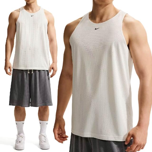 【NIKE 耐吉】As M Nk DfSi Prac Mesh Jersey 背心 男款 白色 球衣 運動 IF2601-133