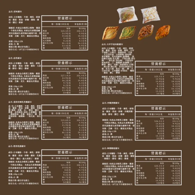 【BAKER 胖大師】羅宋麵包-橙香乳酪口味*6入