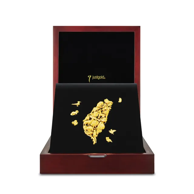 【Just Gold 鎮金店】寶島珍寶-輕版 黃金擺件(憑提貨券至門市取貨)