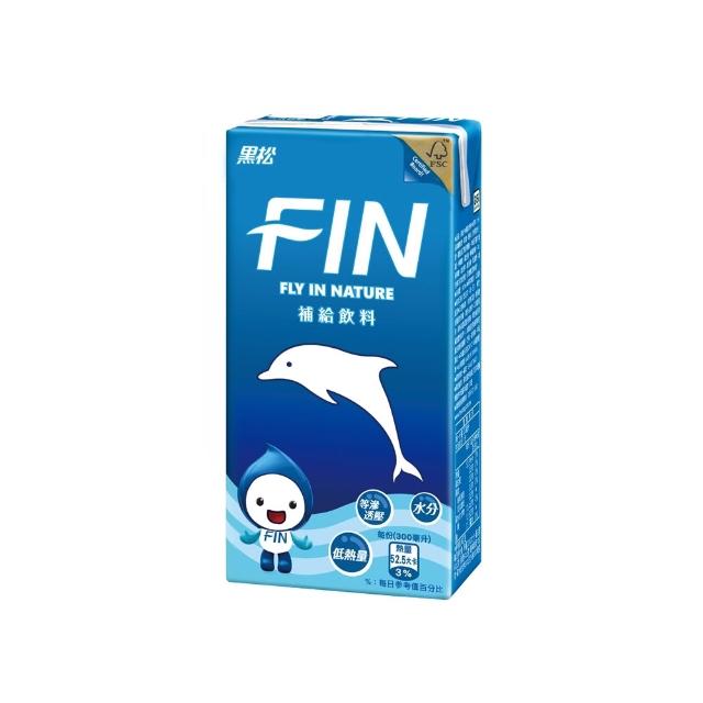 【黑松】FIN補給飲料 PKL300mlx3箱(共72入)  (TQF微笑標章)