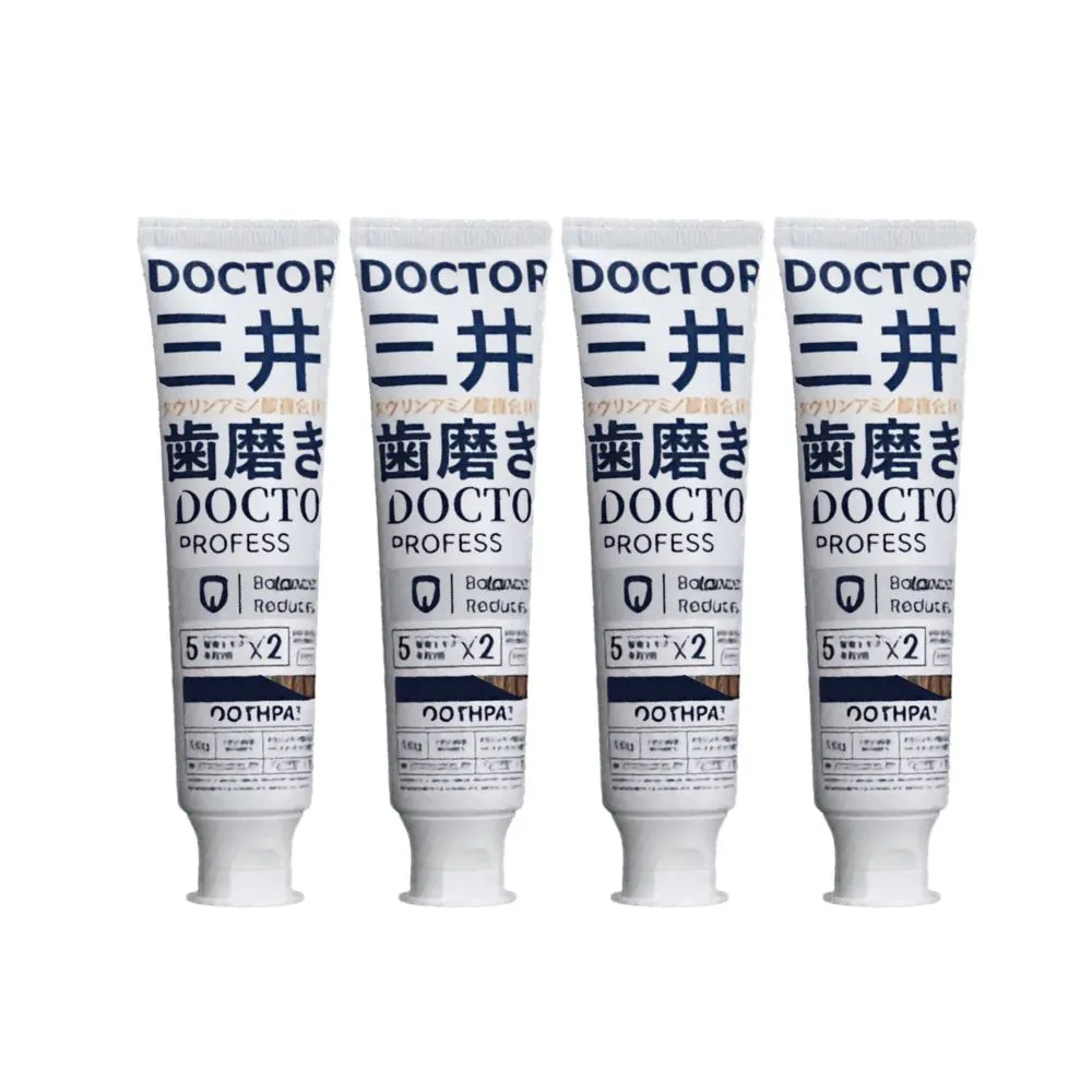【iBloom】三井DOCTOR NODAI 煥白先鋒牙膏150g 4入組