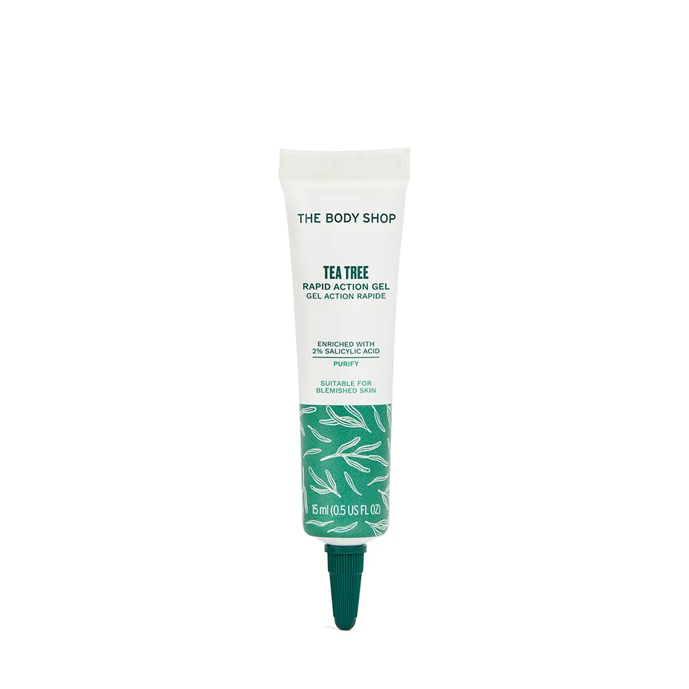 【THE BODY SHOP 美體小舖】茶樹淨膚調理修復凝膠(15ML/淨化毛孔)