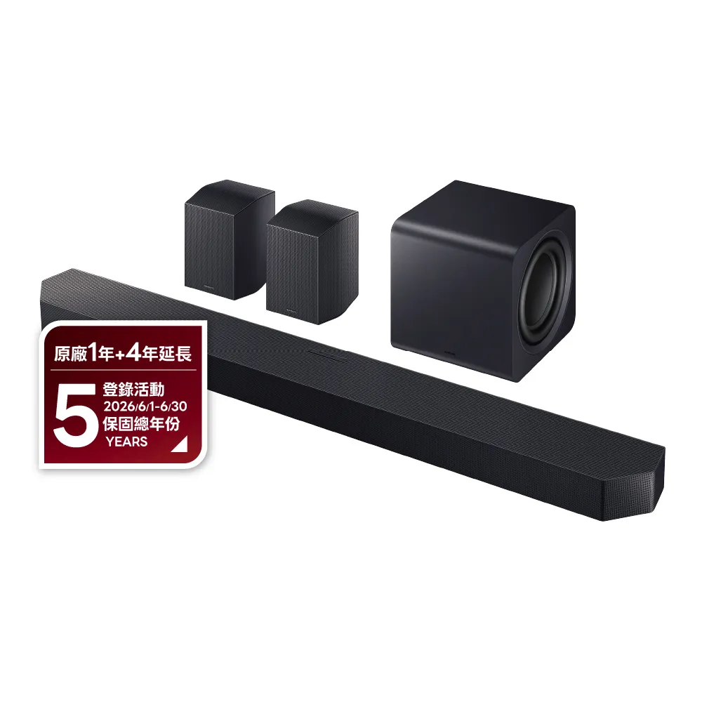【Samsung 三星】11.1.4聲道 藍牙聲霸 Q990F(HW-Q990F)