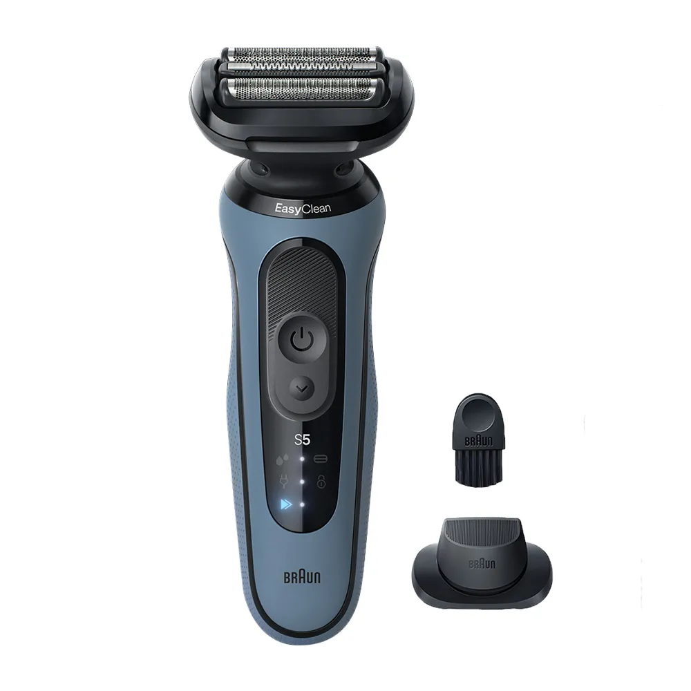 【BRAUN 百靈】全新智能變速5系PRO電動刮鬍刀/電鬍刀(52-A1200s)