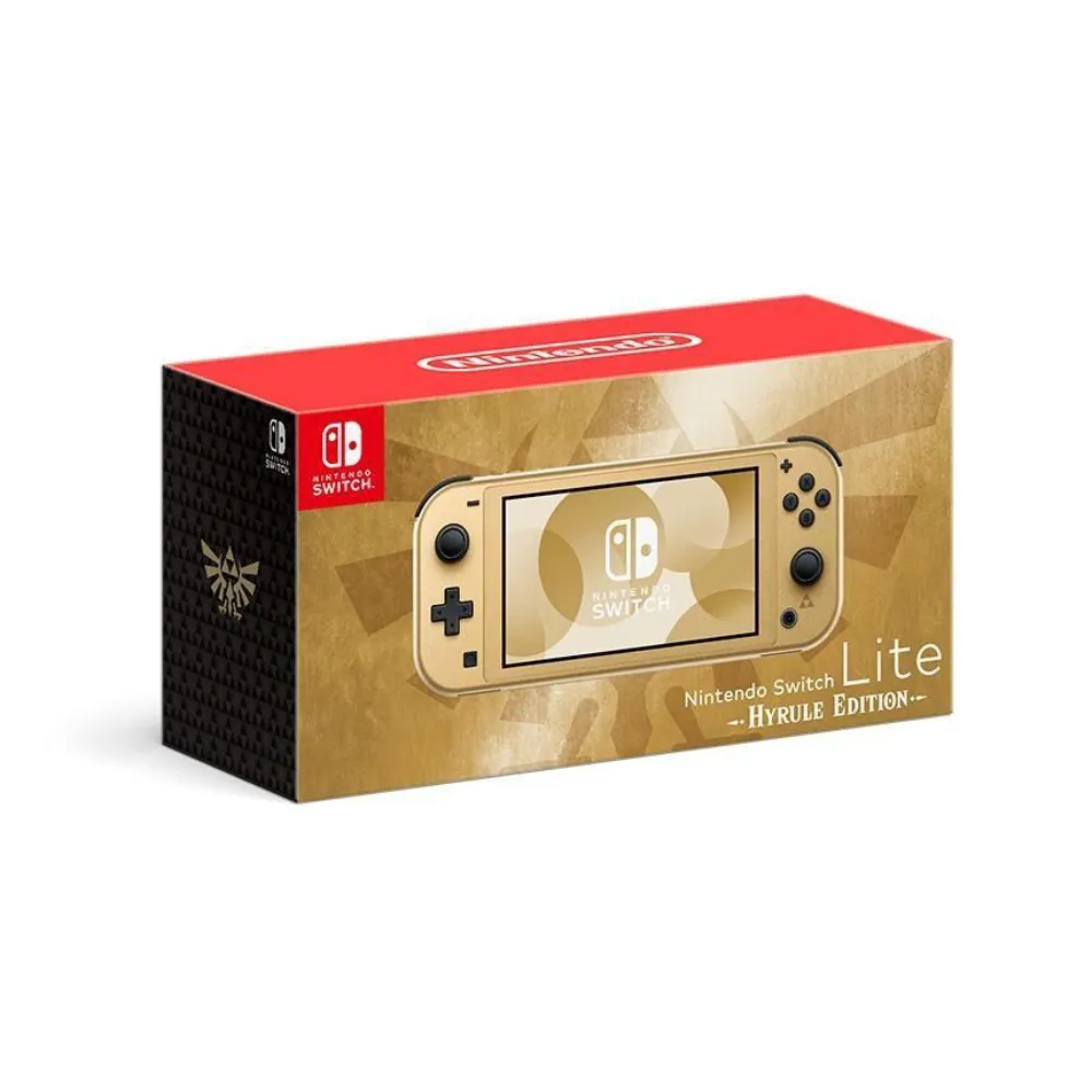 【Nintendo 任天堂】Switch Lite 特別版主機 海拉魯版 全新現貨(台灣公司貨)