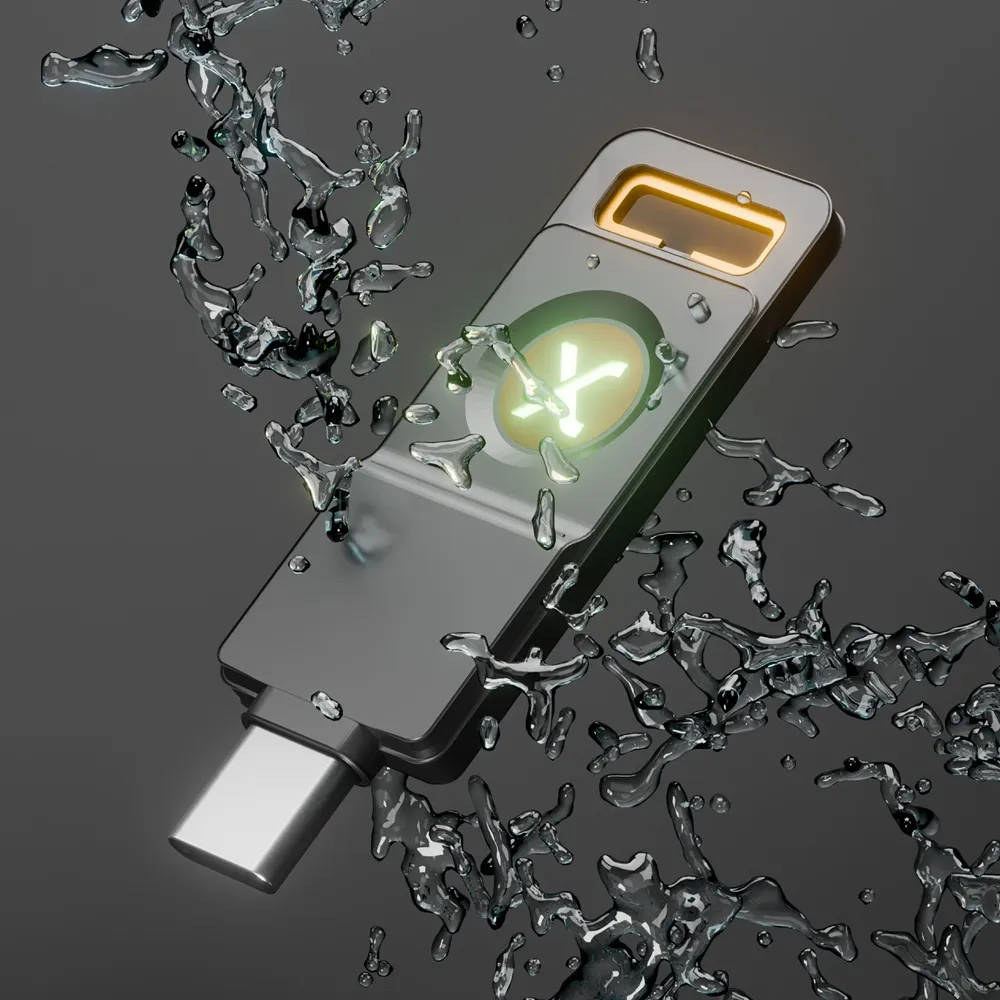 SecuX PUFido Drive Clife Key 雙用隨身碟兼硬體安全金鑰 Fido Key (儲存、保護帳號密碼安全)