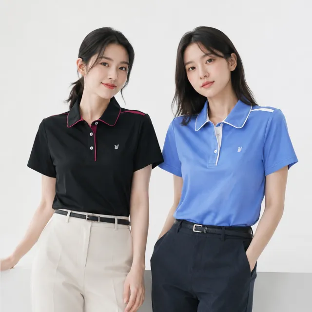 【遊遍天下】女款顯瘦抗UV防曬速乾吸濕排汗機能POLO衫 多色(M-5L 大尺碼)