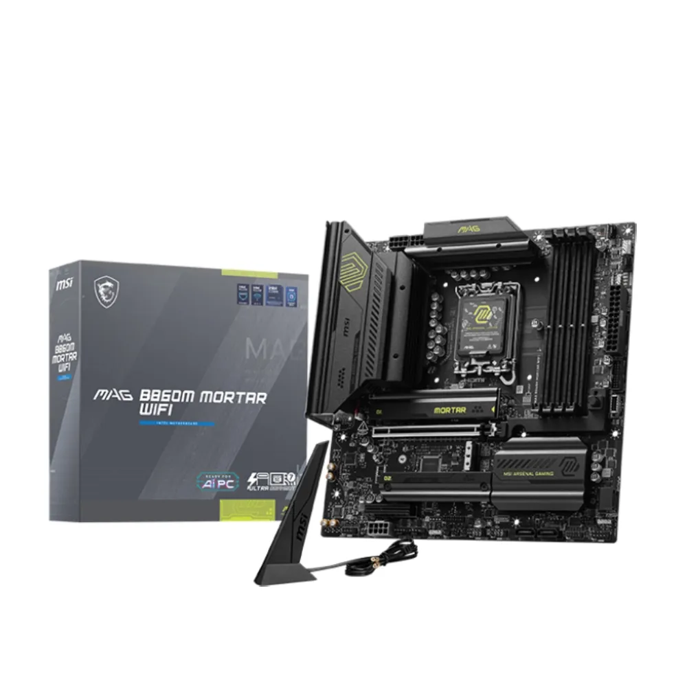 【MSI 微星】MAG B860M MORTAR WIFI主機板