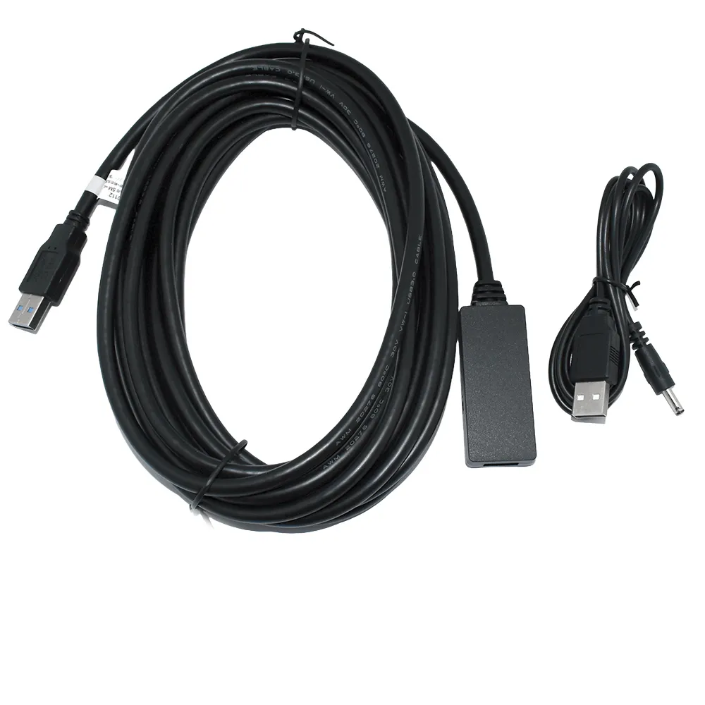 【Fujiei】高速主動式USB 3.0 延長線5米 黑色(usb3.0 A公A母連接線5M+IC)