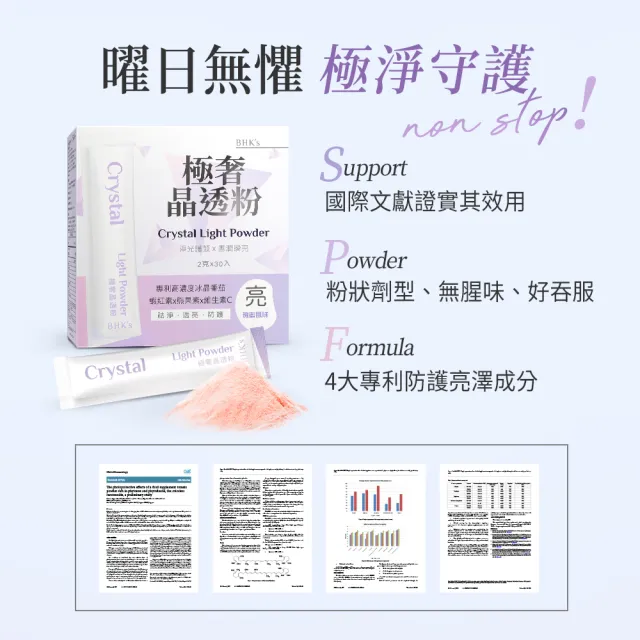 【BHK’s】極奢晶透粉 (2g/包；30包/盒)3盒