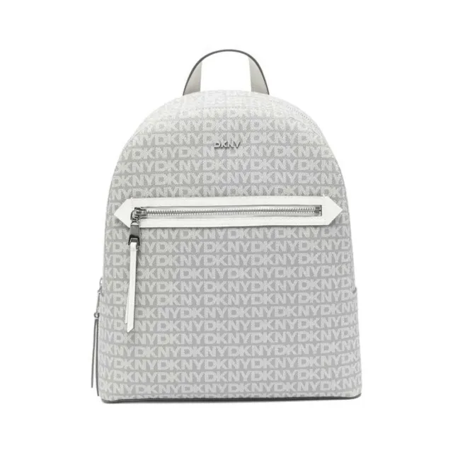 【DKNY】雙11 BRYANT AVE 雙肩後背包 GREY 灰色女包包