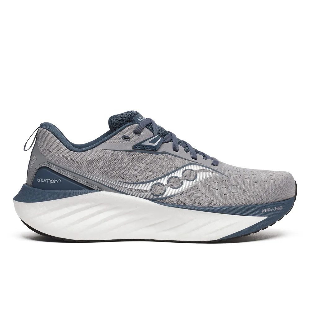 【SAUCONY 索康尼】男鞋 TRIUMPH 22 緩衝避震跑鞋 運動鞋 跑步鞋 慢跑鞋(SA20964-143)