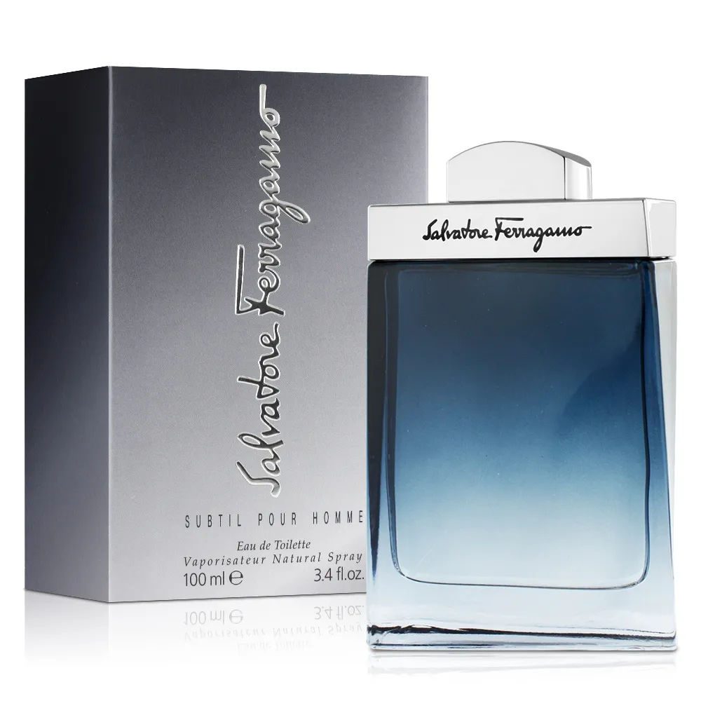 【Salvatore Ferragamo】藍色經典男性淡香水100ml(專櫃公司貨)
