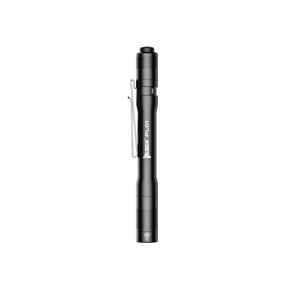 【WUBEN】錸特光電 PL01 多功能便攜筆型燈 650流明(高顯色 CRl90 雙向抱夾 EDC 帽沿燈)