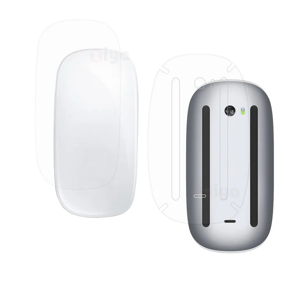 【ZIYA】Apple Magic Mouse 巧控滑鼠 保護貼/保護膜 上下兩片(磨砂全方位款)