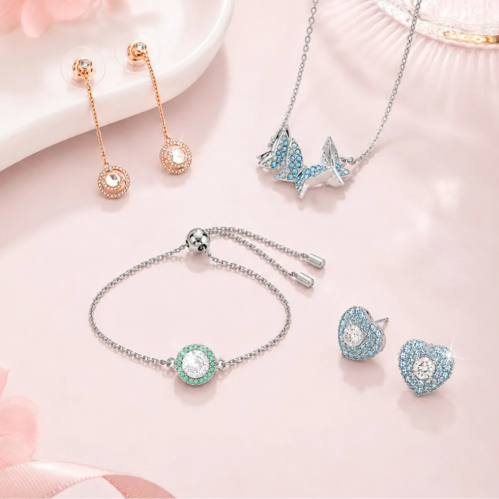 【SWAROVSKI 施華洛世奇】璀璨水晶飾品(多款選)