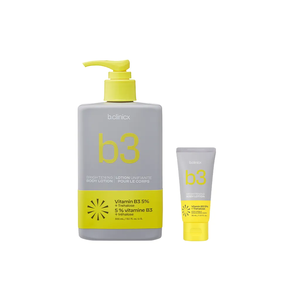 【b.clinicx】5%B3 淨白身體乳(300ml)