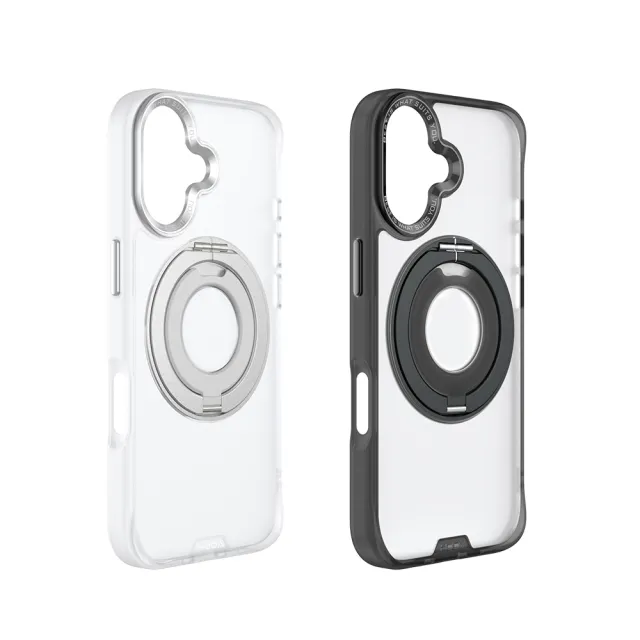 【HODA】iPhone 18/17/16 Plus/Air/Pro/Pro Max MagSafe 柔石支架指環保護殼