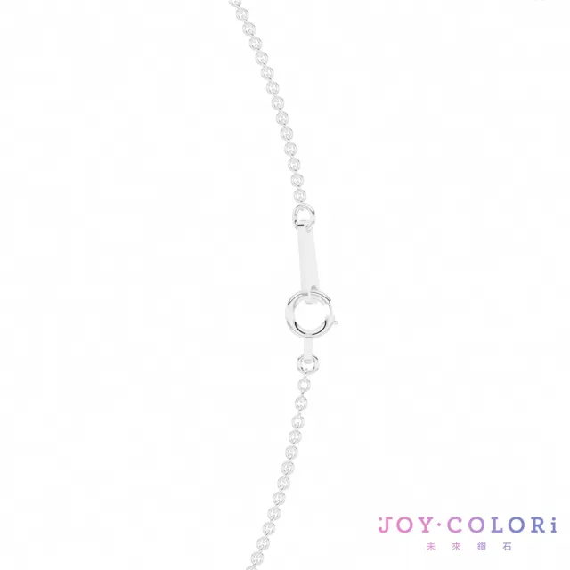 【JOY COLORi 未來鑽石】IGI 1.00克拉 DVS1 10K金 鑽石項鍊(培育鑽石 赫拉光環 NS3053LG)