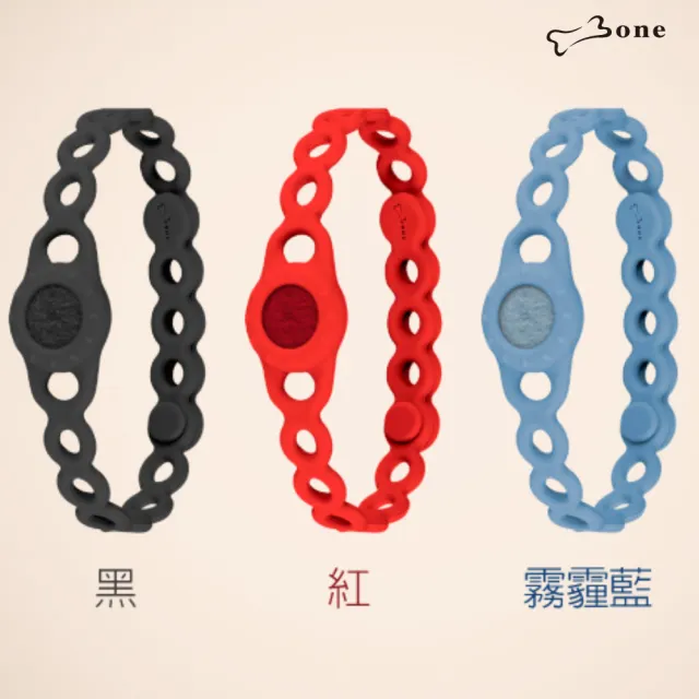 【Bone 蹦克】香氛手環 二入組 (精油手環/驅蚊/寵物環/香水配飾)