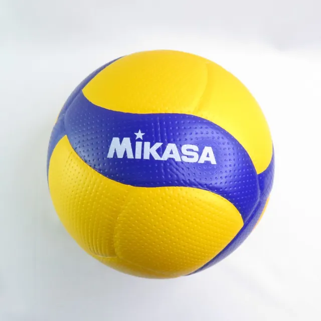 【MIKASA】V200W 排球 超纖皮製比賽級排球 FIVB比賽用球 5號球 (MKV200W黃藍)