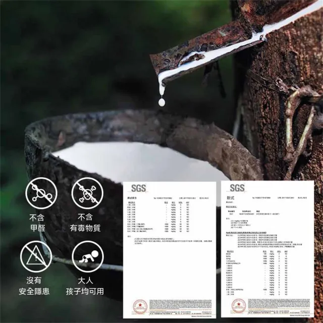 雙人瑜伽墊 天然橡膠 加厚加寬健身墊 減震隔音185X135cm 防滑地墊