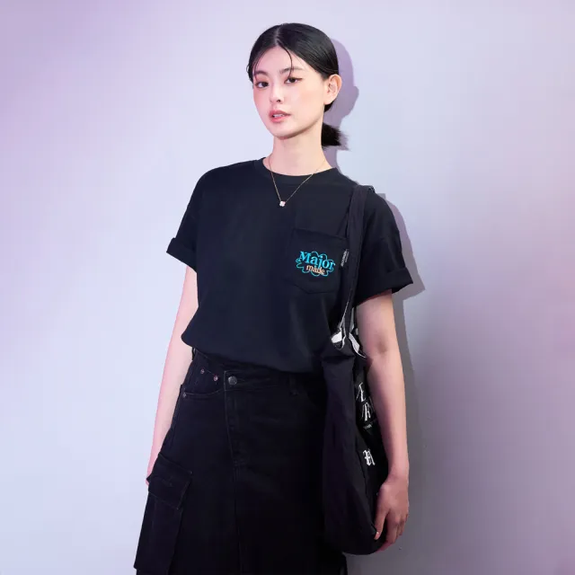 【MAJOR MADE】復古插畫風小鼠起司短T(圖案T/短袖上衣/短T)