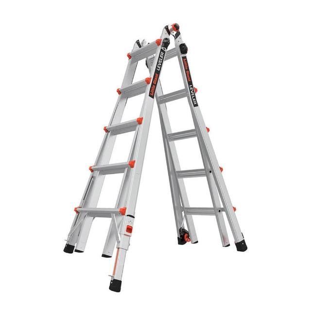 【Little Giant 小巨人】美國小巨人 LEVELER M22萬用梯含自動腳(5-9呎) 16522-801