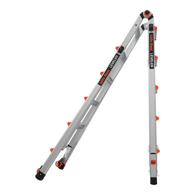 【Little Giant 小巨人】美國小巨人 LEVELER M22萬用梯含自動腳(5-9呎) 16522-801