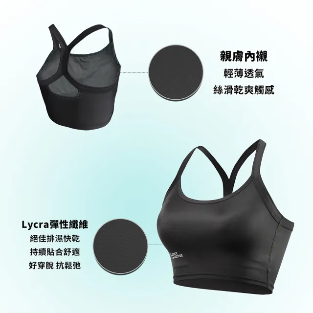 【A-MYZONE】Bra top無鋼圈內衣 運動內衣 透氣內衣 兩截式泳裝(游泳/浮潛/SUP/瑜伽/慢跑/登山)