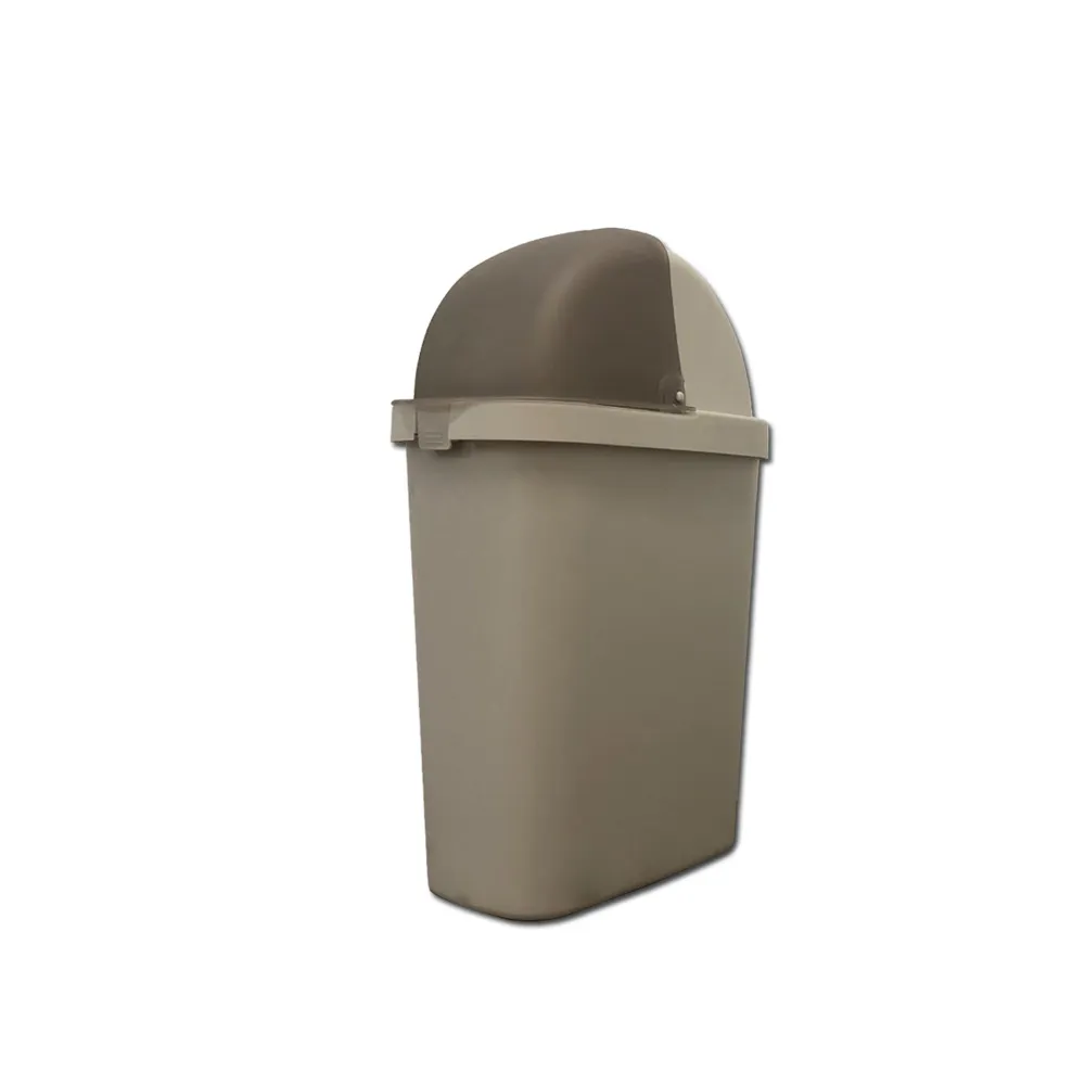 【真心良品】梅恩掀蓋式垃圾桶15L-2入(C6015 年前大 掃除 隙縫專用 公家機關 廚房衛浴 KEYWAY聯府)