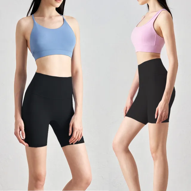 【BODYAIR】任2入 裸感無尷尬線三.五分翹臀蜜桃褲(瑜珈.運動.慢跑.透氣.舞蹈.運動褲)