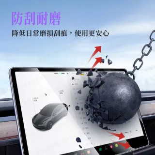 【GOLDEN SHIELD】Tesla車機保護貼 後螢幕 高清 特斯拉 Tesla 螢幕鋼化膜 螢幕保護貼 煥新 Model3/Y 25 24