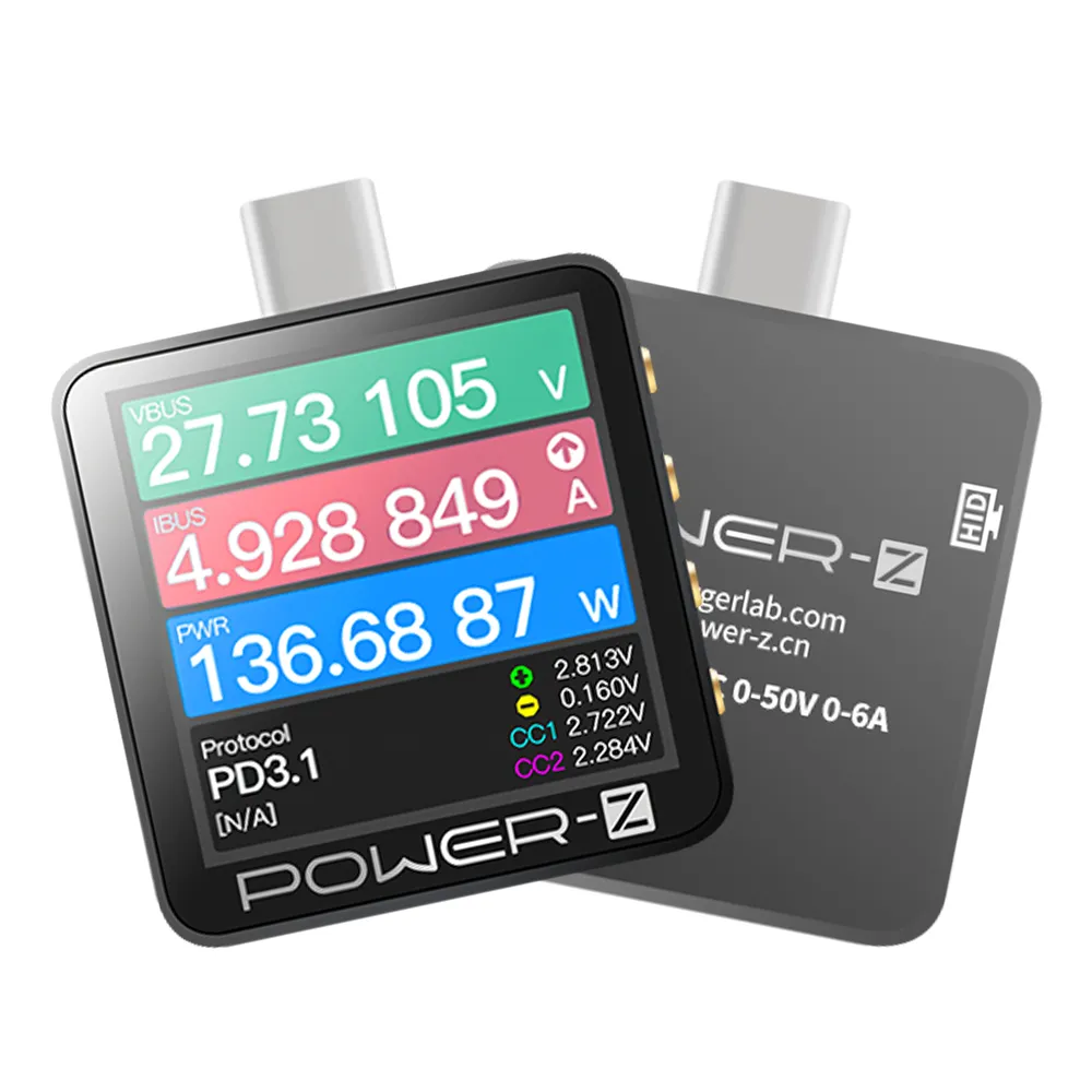 【Kamera 佳美能】ChangerLAB POWER-Z USB PD 測試儀 chargerLAB KM003C(測量儀/電壓電流/電流檢測儀)